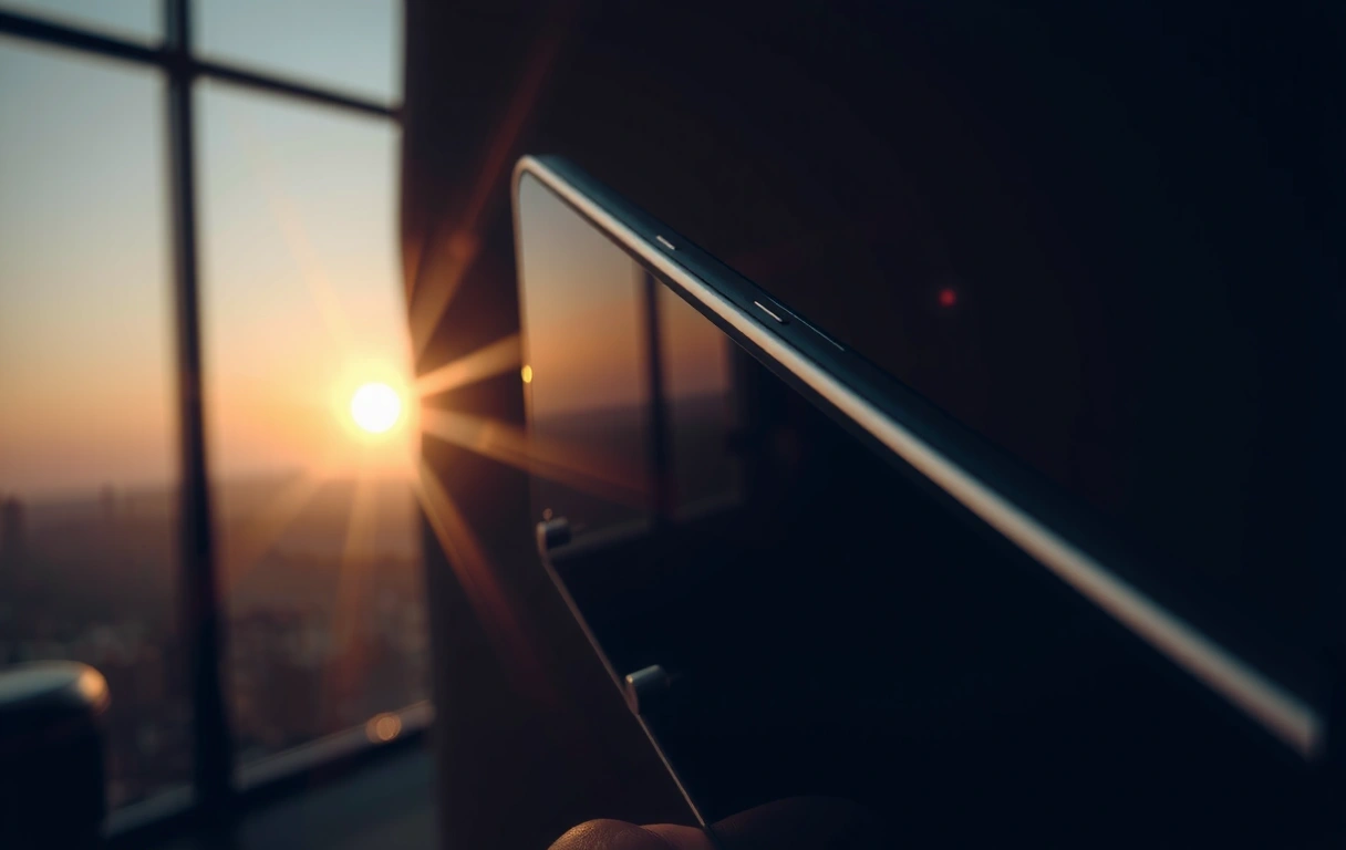 The digital workshop at night